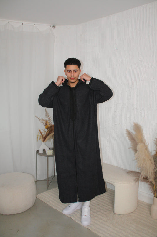 Charcoal Djellaba